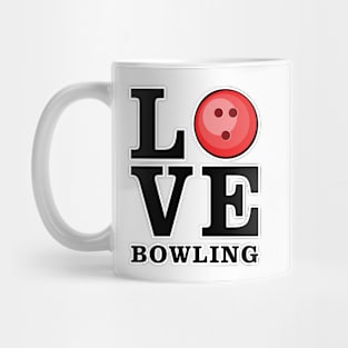 Love Bowling Mug
